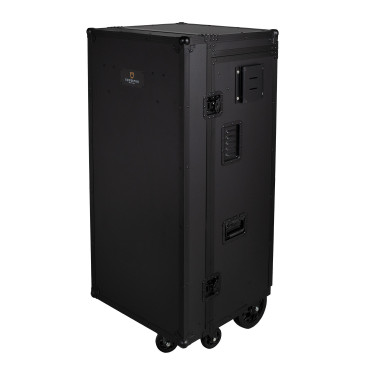 Taquillas de guadarnés Equestro material negro 65×62×138 cm Negro F026