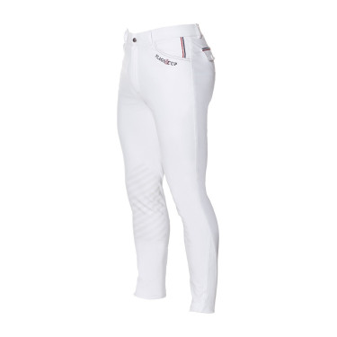 Pantalón F&C Saint Malo hombre Blanco / marrón