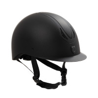 Casco unisex Equestro Azael con rueda trasera con EN 1384-2023 Negro / negro Casco unisex Equestro Azael con rueda trasera con EN 1384-2023 Negro / negro
