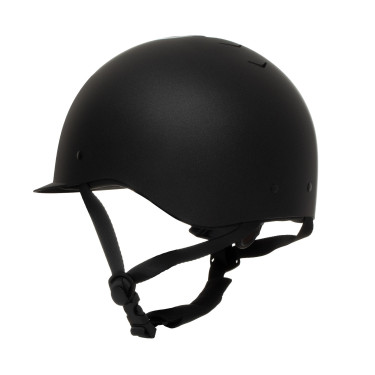 Casco unisex Equestro Azael con rueda trasera con EN 1384-2023 Negro / negro brillo Casco unisex Equestro Azael con rueda trasera con EN 1384-2023 Negro / negro brillo