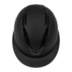 Casco para mujer Equestro Apocalypse con carcasa mate homologado EN 1384-2023 Negro / negro brillo Casco para mujer Equestro Apocalypse con carcasa mate homologado EN 1384-2023 Negro / negro brillo