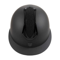 Casco para mujer Equestro Azael Stone con visera ancha y strass EN 1384-2023 Negro / negro Casco para mujer Equestro Azael Stone con visera ancha y strass EN 1384-2023 Negro / negro