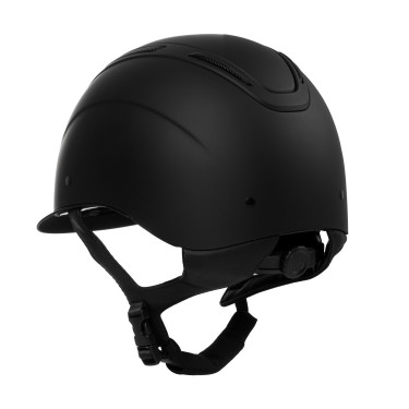 Casco unisex Equestro Apocalypse carcasa mate EN 1384-2023 Negro / negro