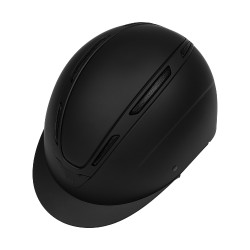 Casco unisex Equestro Apocalypse carcasa mate EN 1384-2023 Negro / negro