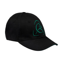 Gorra de béisbol unisex Acavallo Negro Gorra de béisbol unisex Acavallo Negro