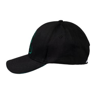 Gorra de béisbol unisex Acavallo Negro Gorra de béisbol unisex Acavallo Negro