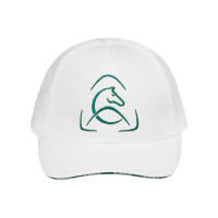 Gorra de béisbol unisex Acavallo Blanco Gorra de béisbol unisex Acavallo Blanco