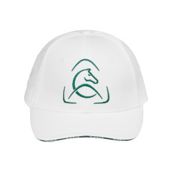 Gorra de béisbol unisex Acavallo Blanco Gorra de béisbol unisex Acavallo Blanco