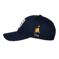Gorra unisex Equestro x FISE Americana marina Azul marino