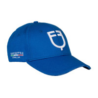 Gorra unisex Equestro x FISE Azul de Savoie