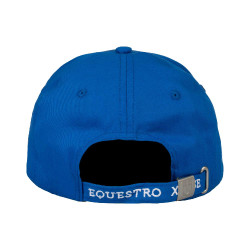 Gorra unisex Equestro x FISE Azul de Savoie