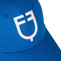 Gorra unisex Equestro x FISE Azul de Savoie