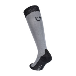 Calcetines Equestro Technical Basic por 3 Negro blanco / blazer marino blanco / asfalto negro