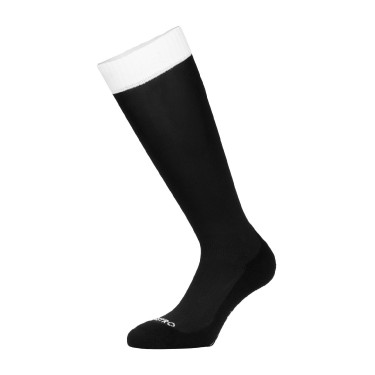Calcetines unisex Equestro Basic de tejido técnico Negro / blanco