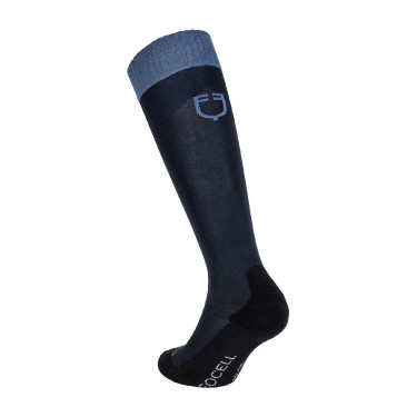 Calcetines unisex Equestro Basic de tejido técnico Blazer marino / berling sea Azul Calcetines unisex Equestro Basic de tejido técnico Blazer marino / berling sea Azul