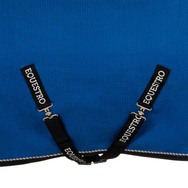 Manta de cuadra Equestro x FISE de tejido panal de abeja Azul de Savoie