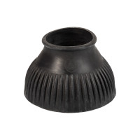 Cascos de goma Acavallo con logotipo Negro