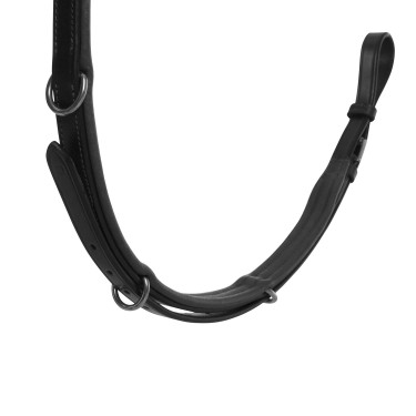 Pechopetral de cuero Equestro modelo Y Fork Negro