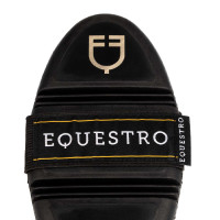 Cepillo de cuidado Equestro flexible con cerdas suaves Natural Marrón