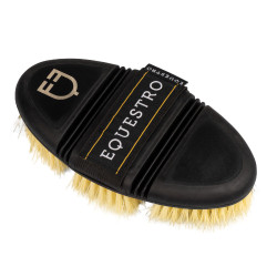 Cepillo de cuidado Equestro flexible para el cepillado Natural Marrón Cepillo de cuidado Equestro flexible para el cepillado Natural Marrón