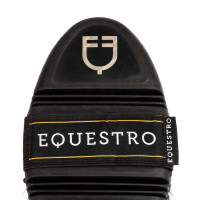 Cepillo Equestro flexible con cerdas cortas sintéticas Negro