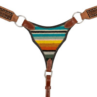 Pechopetral western Pool’s con decoración de tapiz Natural Marrón