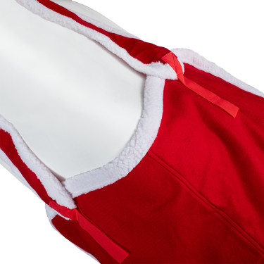 Manta para caballo Supreme Christmas Collection Roja Rojo