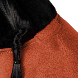 Manta polar Equestro para caballo de juguete Rojo ladrillo