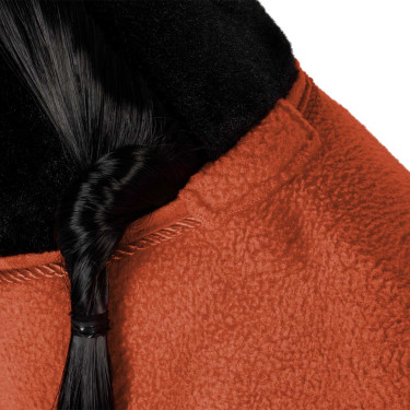 Manta polar Equestro para caballo de juguete Rojo ladrillo