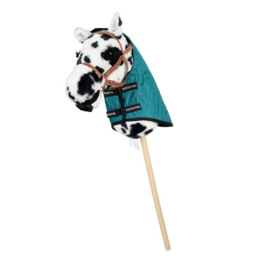 Manta para hobby horse Equestro Cian oscuro
