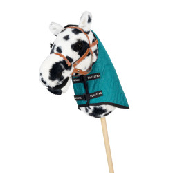 Manta para hobby horse Equestro Cian oscuro