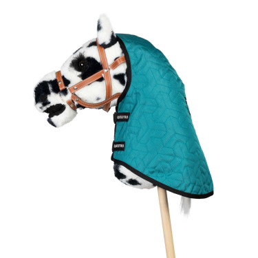 Manta para hobby horse Equestro Cian oscuro