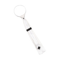 Corbata de concurso Equestro de panal cuadrado Blanco