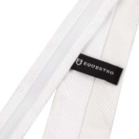 Corbata de concurso Equestro de panal cuadrado Blanco