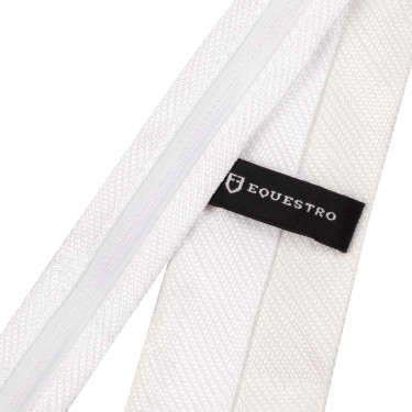 Corbata de concurso Equestro de panal cuadrado Blanco Corbata de concurso Equestro de panal cuadrado Blanco
