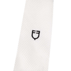 Corbata de concurso Equestro de panal cuadrado Blanco Corbata de concurso Equestro de panal cuadrado Blanco