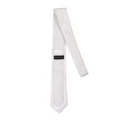 Corbata de concurso Equestro x FISE con logotipo bordado Blanco Corbata de concurso Equestro x FISE con logotipo bordado Blanco