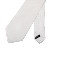 Corbata de concurso Equestro x FISE con logotipo bordado Blanco