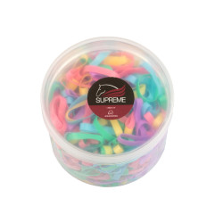 Elásticos para crin Supreme (caja de 500 uds) Multicolor