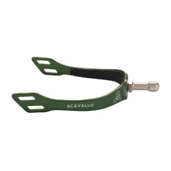 Espuelas Acavallo Arena Aluplus 2.0 Caza verde