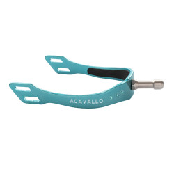 Espuelas Acavallo Arena Aluplus 2.0 con strass Cielo azul