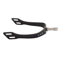 Espuelas Acavallo Arena Aluplus 2.0 con strass Negro