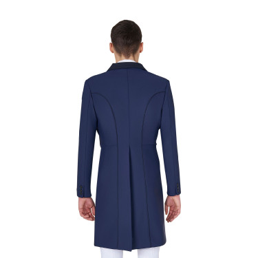Frac de doma para hombre Equestro en tejido técnico Americana marina Azul marino Frac de doma para hombre Equestro en tejido técnico Americana marina Azul marino