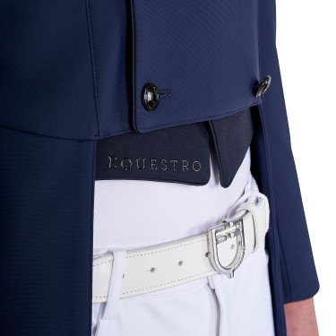 Frac de doma para hombre Equestro en tejido técnico Americana marina Azul marino Frac de doma para hombre Equestro en tejido técnico Americana marina Azul marino