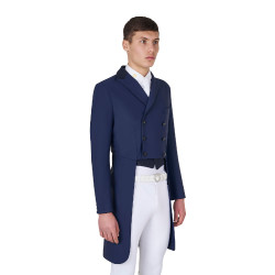 Frac de doma para hombre Equestro en tejido técnico Americana marina Azul marino Frac de doma para hombre Equestro en tejido técnico Americana marina Azul marino