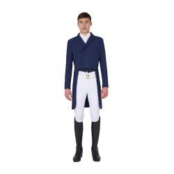 Frac de doma para hombre Equestro en tejido técnico Americana marina Azul marino Frac de doma para hombre Equestro en tejido técnico Americana marina Azul marino