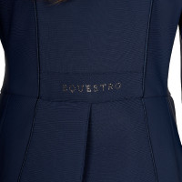 Frac para mujer Equestro de tejido técnico con strass Americana marina Azul marino