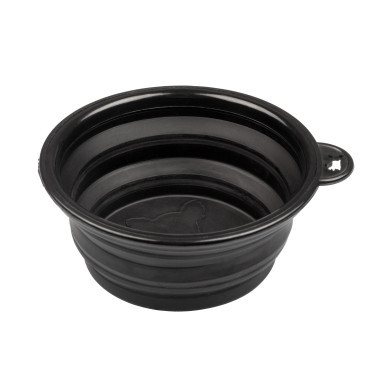 Comedero plegable para perro de talla pequeña Supreme Negro