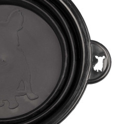 Comedero plegable para perro de talla pequeña Supreme Negro