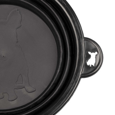 Comedero plegable para perro de talla pequeña Supreme Negro